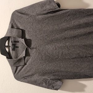 Theory L Gray Polo